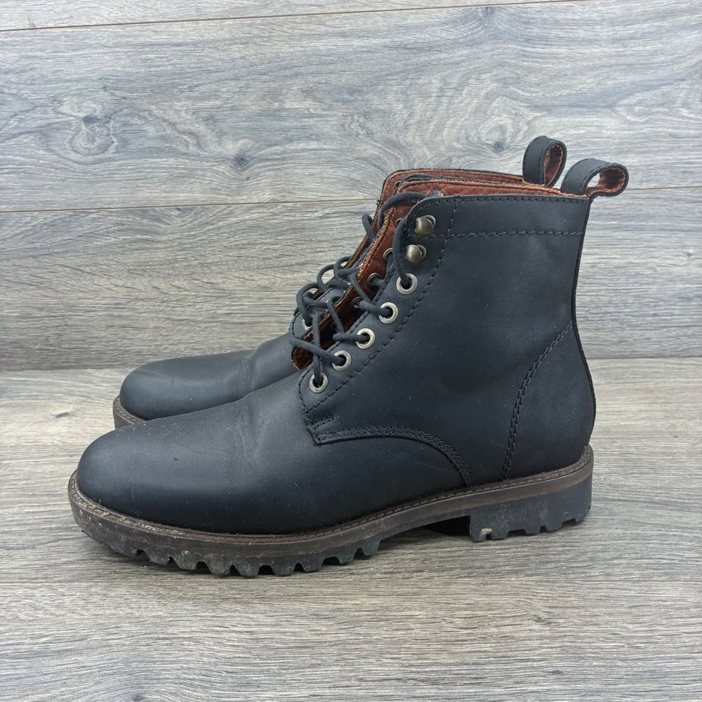 Patina Handmade in Mexico‎ Leather Lace Up Ankle Boots Men's Size US 9 EUR 42
